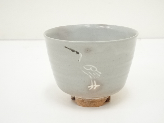 道具 ] - 道具 河合瑞豊造 立鶴茶碗（共箱） | ネットショップ圭